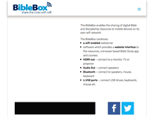 Tablet Screenshot of biblebox.org